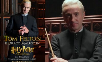 Tom Felton Returns as Draco Malfoy in Broadway Debut