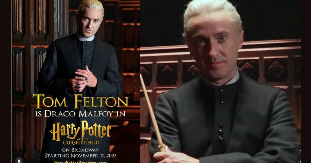 Tom Felton Returns as Draco Malfoy in Broadway Debut